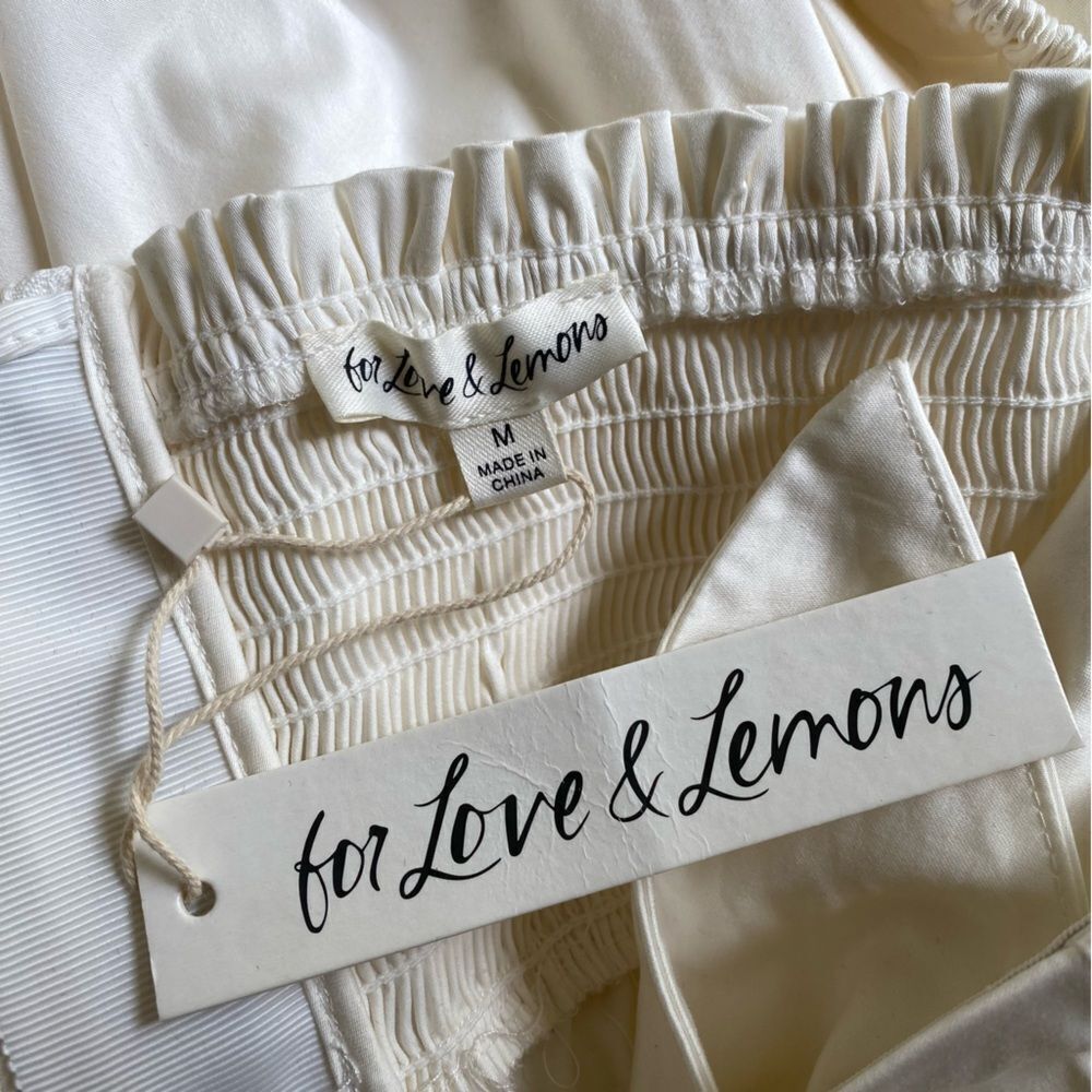 For Love And Lemons Saint Lucia Mini Dress White
Puff sleeve bridal Revolve M - Picture 11 of 12